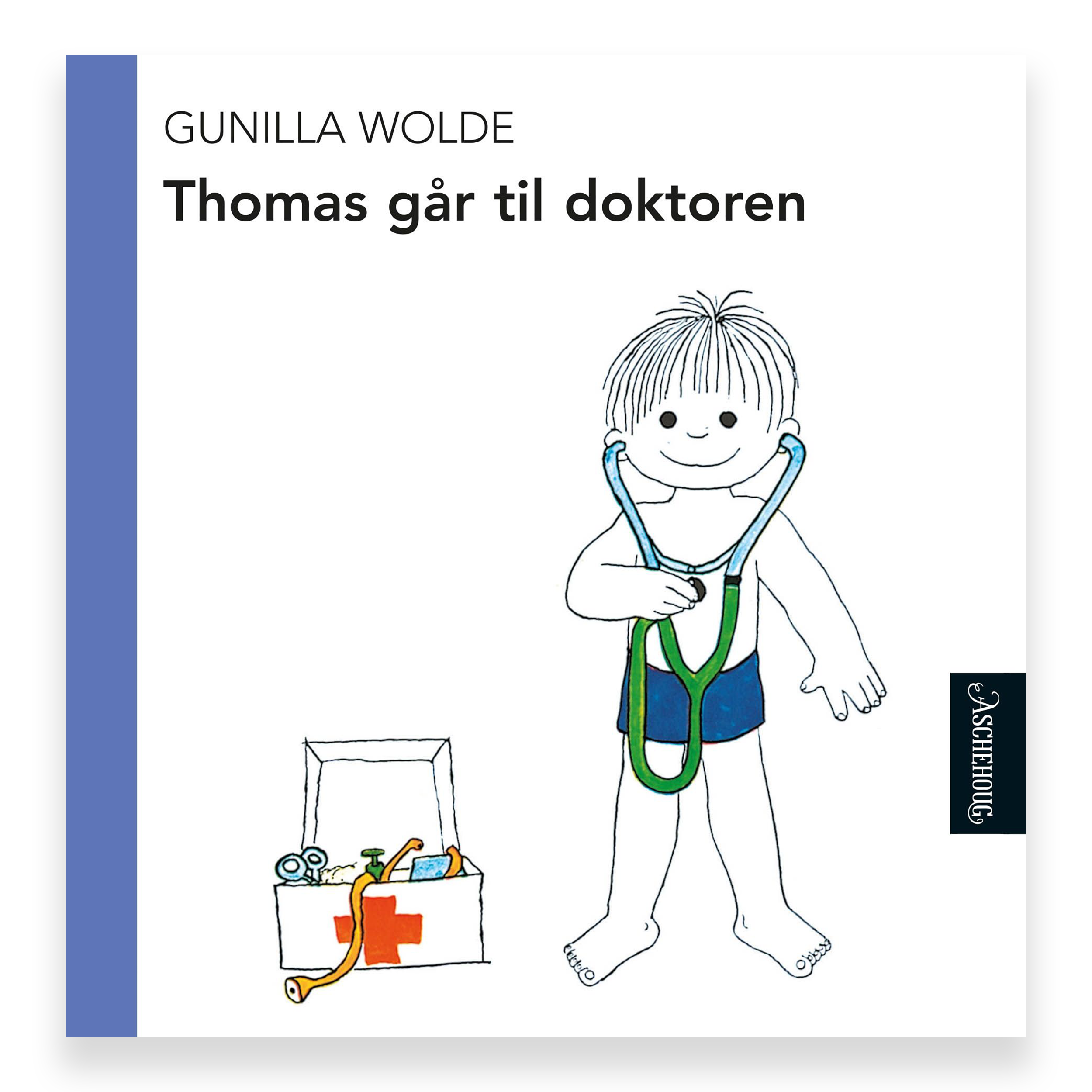 Thomas går til doktoren av Gunilla Wolde. Bok + Lydbok