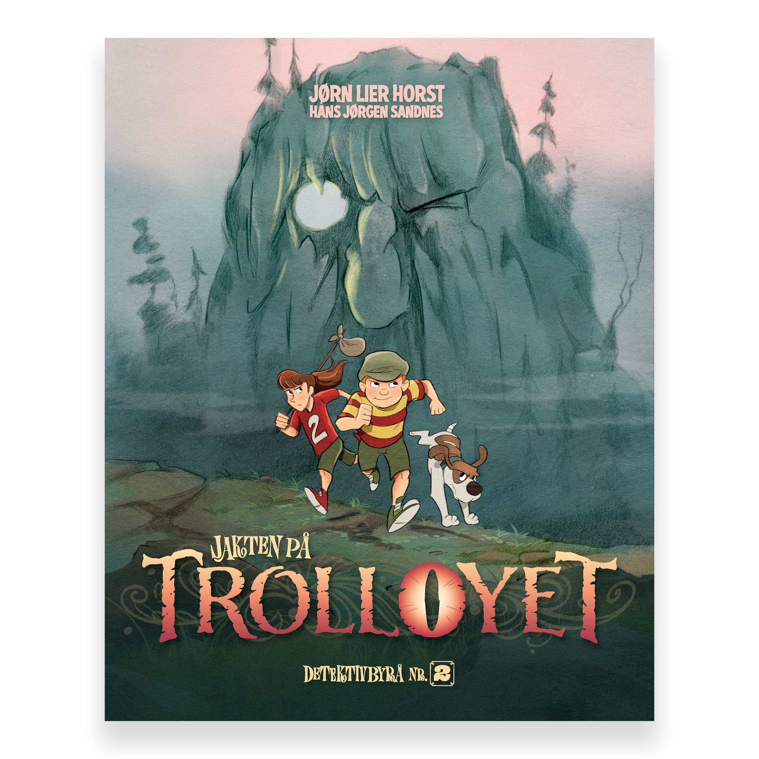 Detektivbyrå nr. 2: Jakten på Trolløyet. Bok + Lydbok