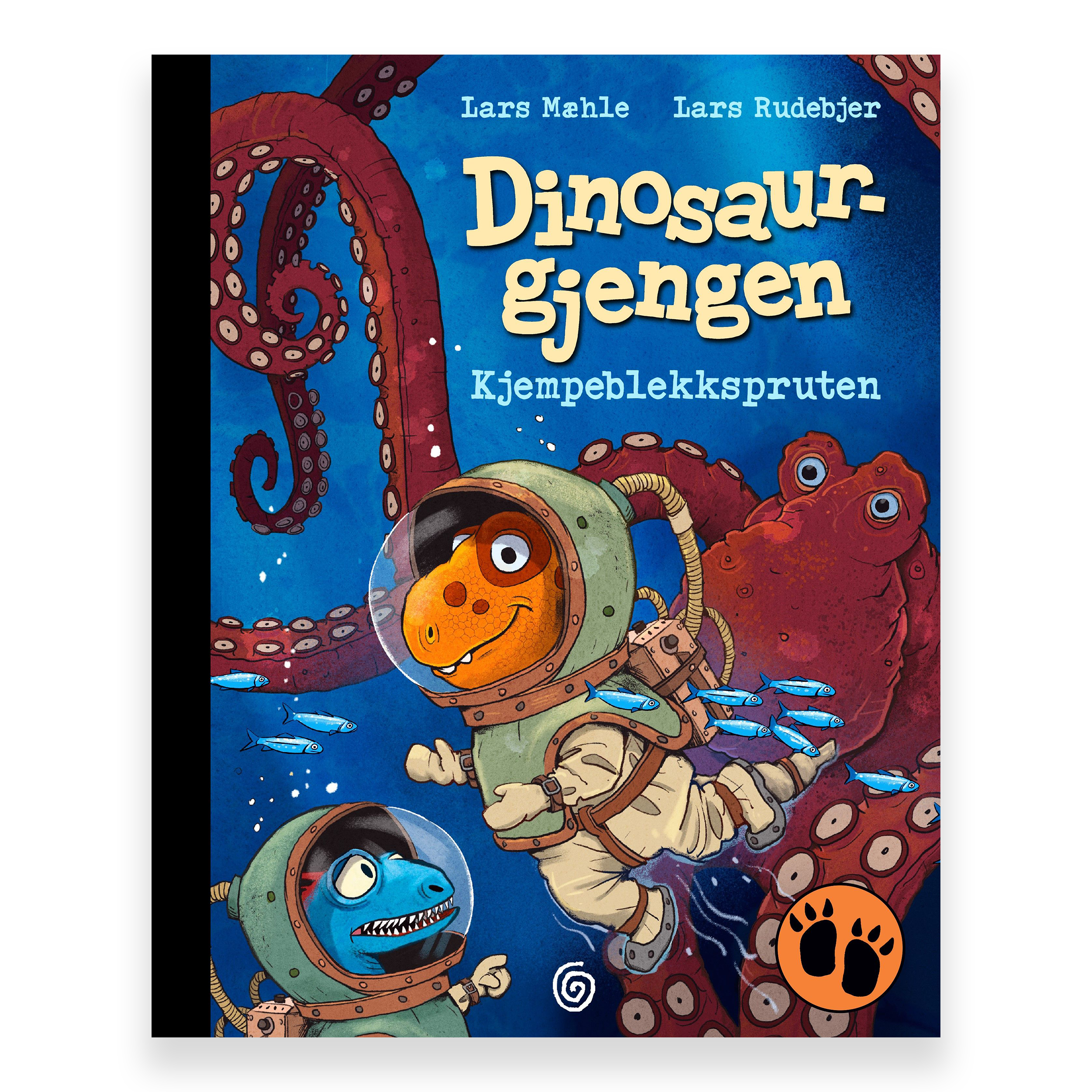 Kjempeblekkspruten av Lars Mæhle. Bok + Lydbok