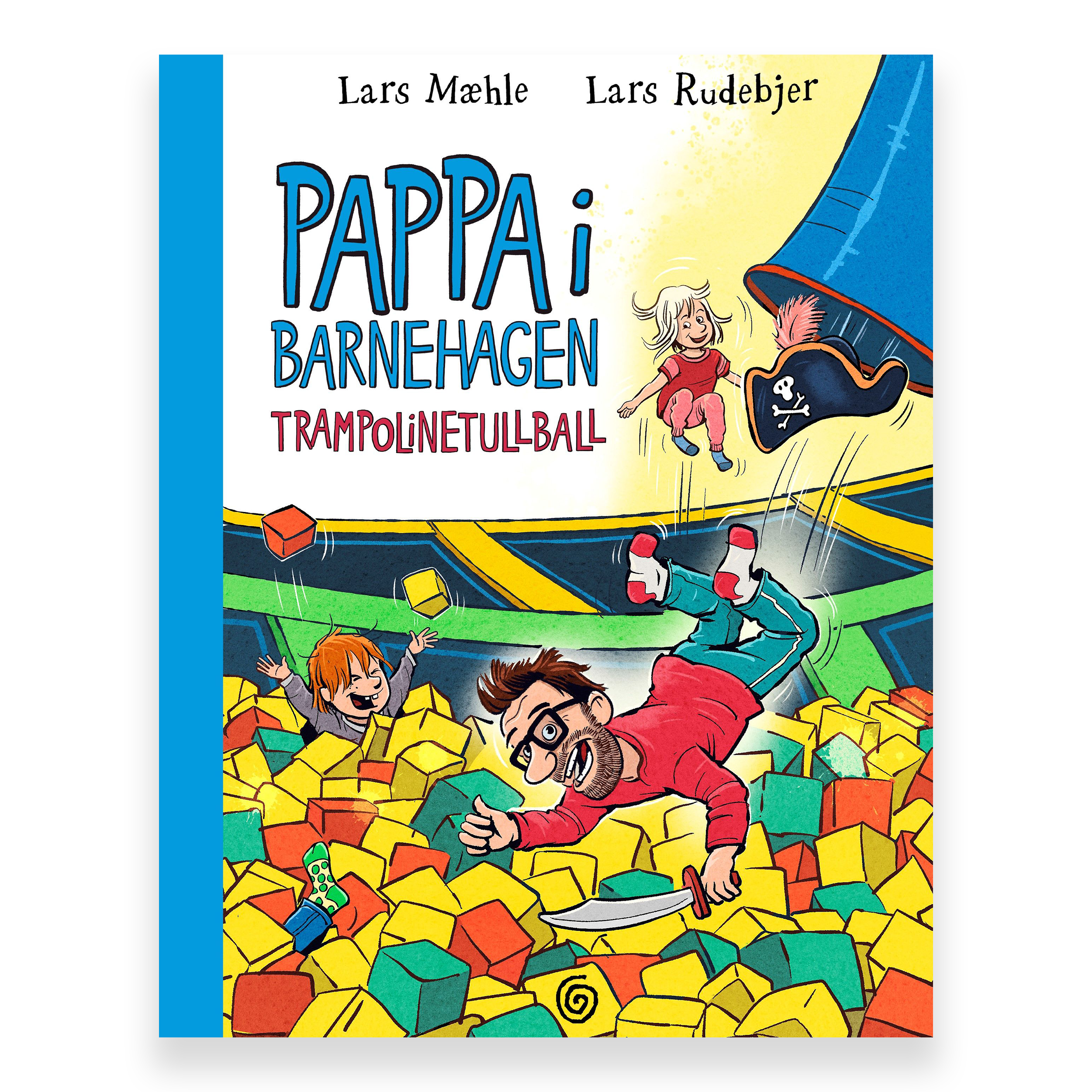 Trampolinetullball av Lars Mæhle. Bok + Lydbok