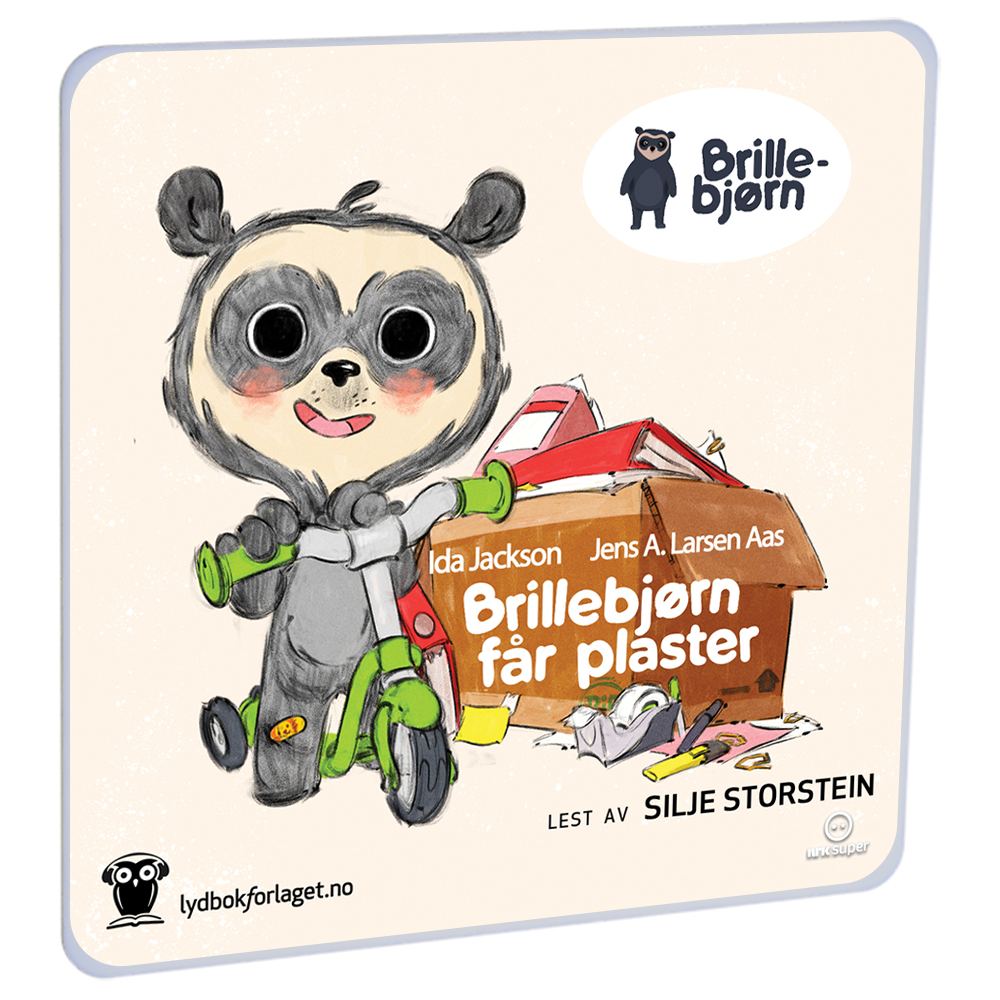 Brillebjørn får plaster