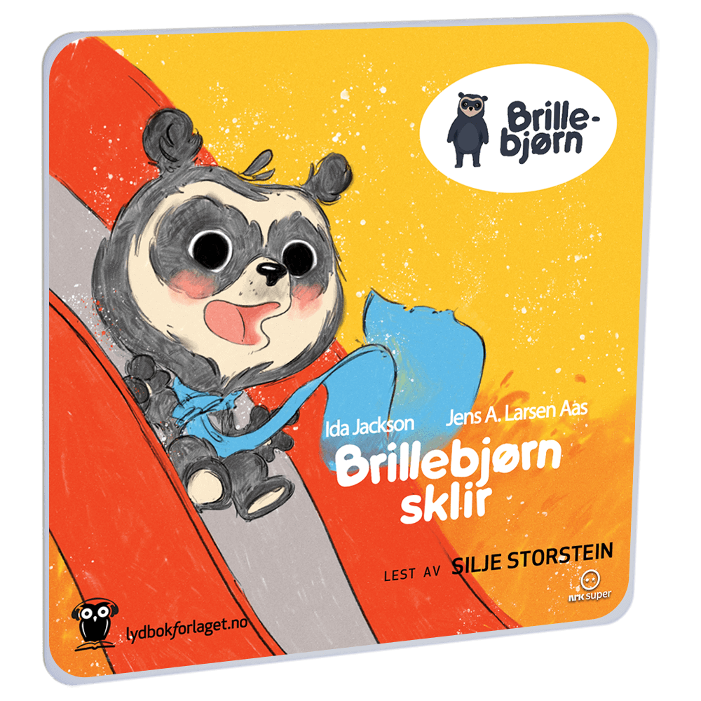 Brillebjørn sklir av Ida Jackson – Lydbok til HiRO, norsk høyttaler uten skjerm