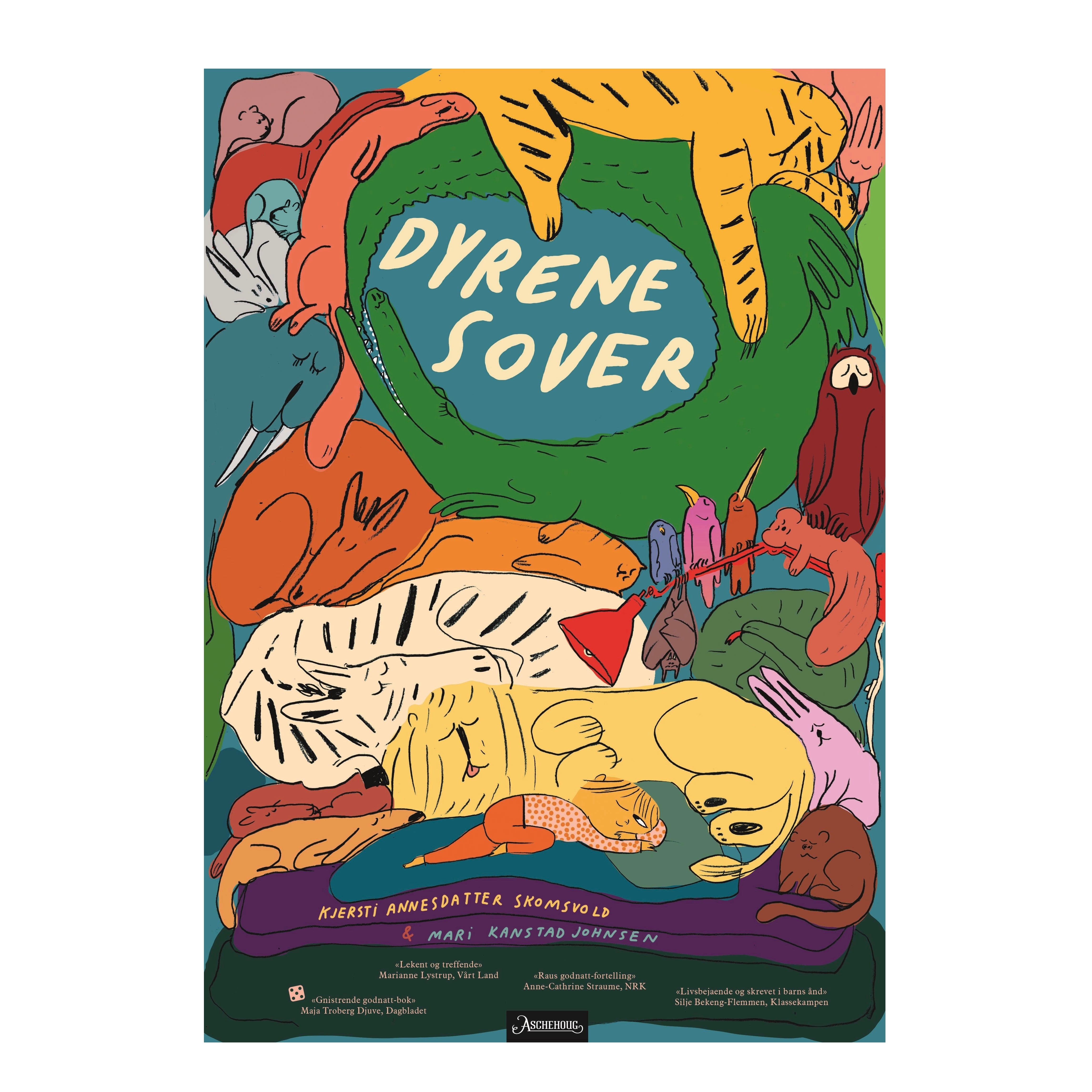 Dyrene sover av Kjersti Annesdatter Skomsvold. Bok + Lydbok