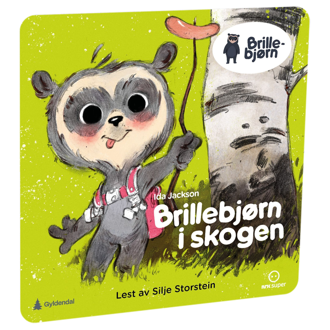 Brillebjørn i skogen av Ida Jackson. Tilgjengelig på HiRO – norsk, skjermfri høyttaler for barn med musikk og fortellinger