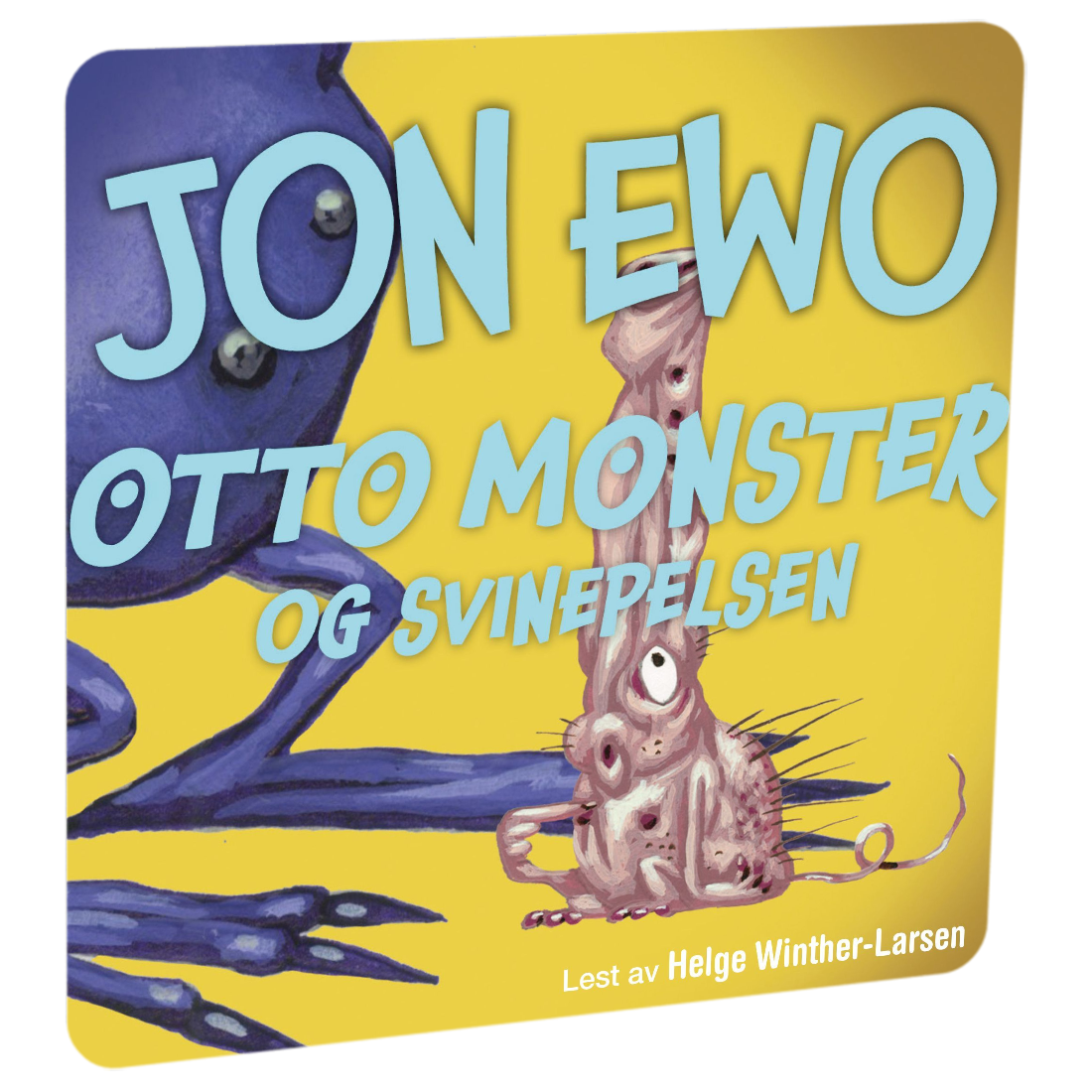 Otto Monster og svinepelsen av Jon Ewo. Tilgjengelig på HiRO – norsk, skjermfri høyttaler for barn med musikk og fortellinger