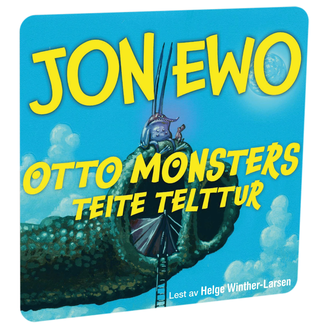 Otto Monsters teite telttur av Jon Ewo. Tilgjengelig på HiRO – norsk, skjermfri høyttaler for barn med musikk og fortellinger