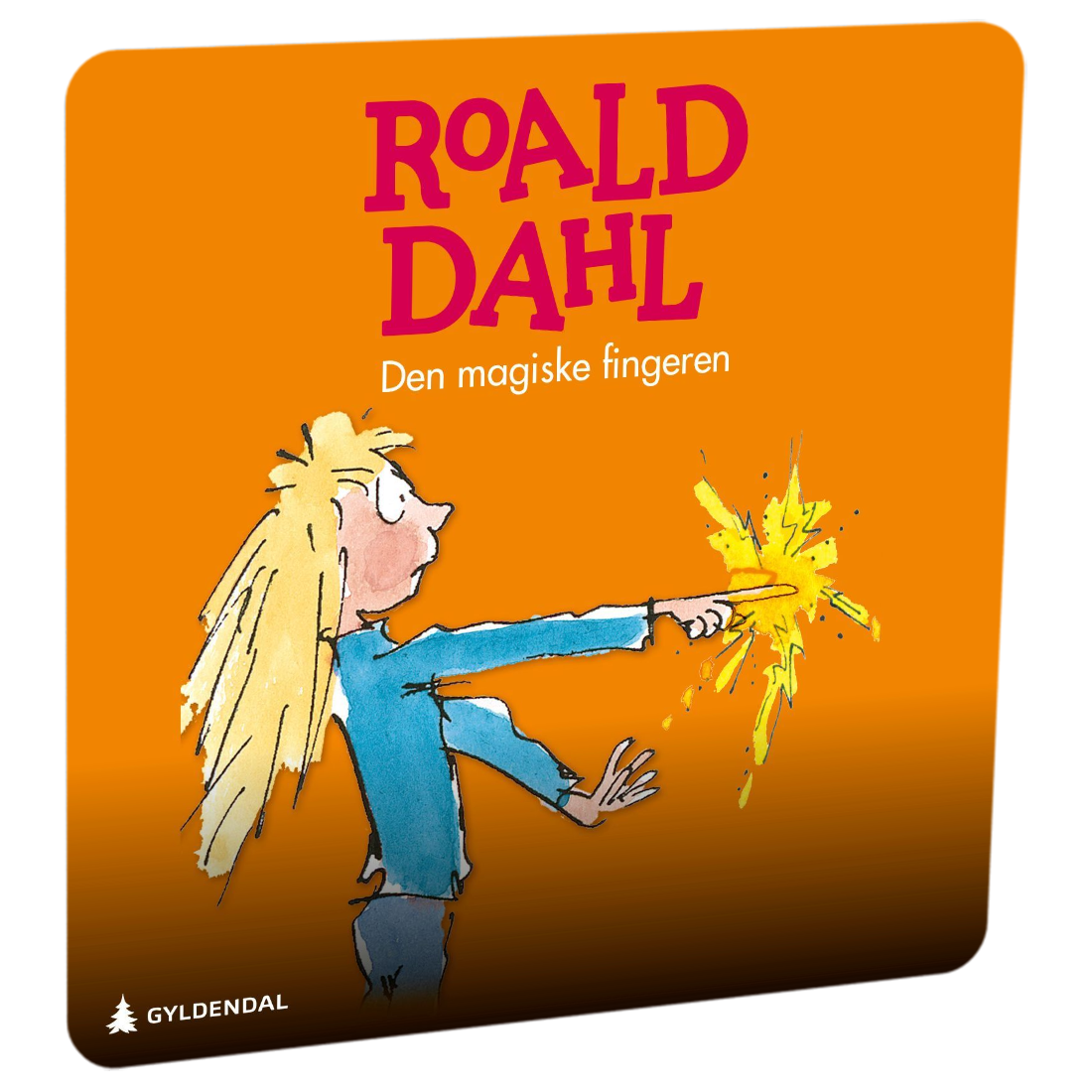Den magiske fingeren av Roald Dahl Tilgjengelig på HiRO – norsk, skjermfri høyttaler for barn med musikk og fortellinger