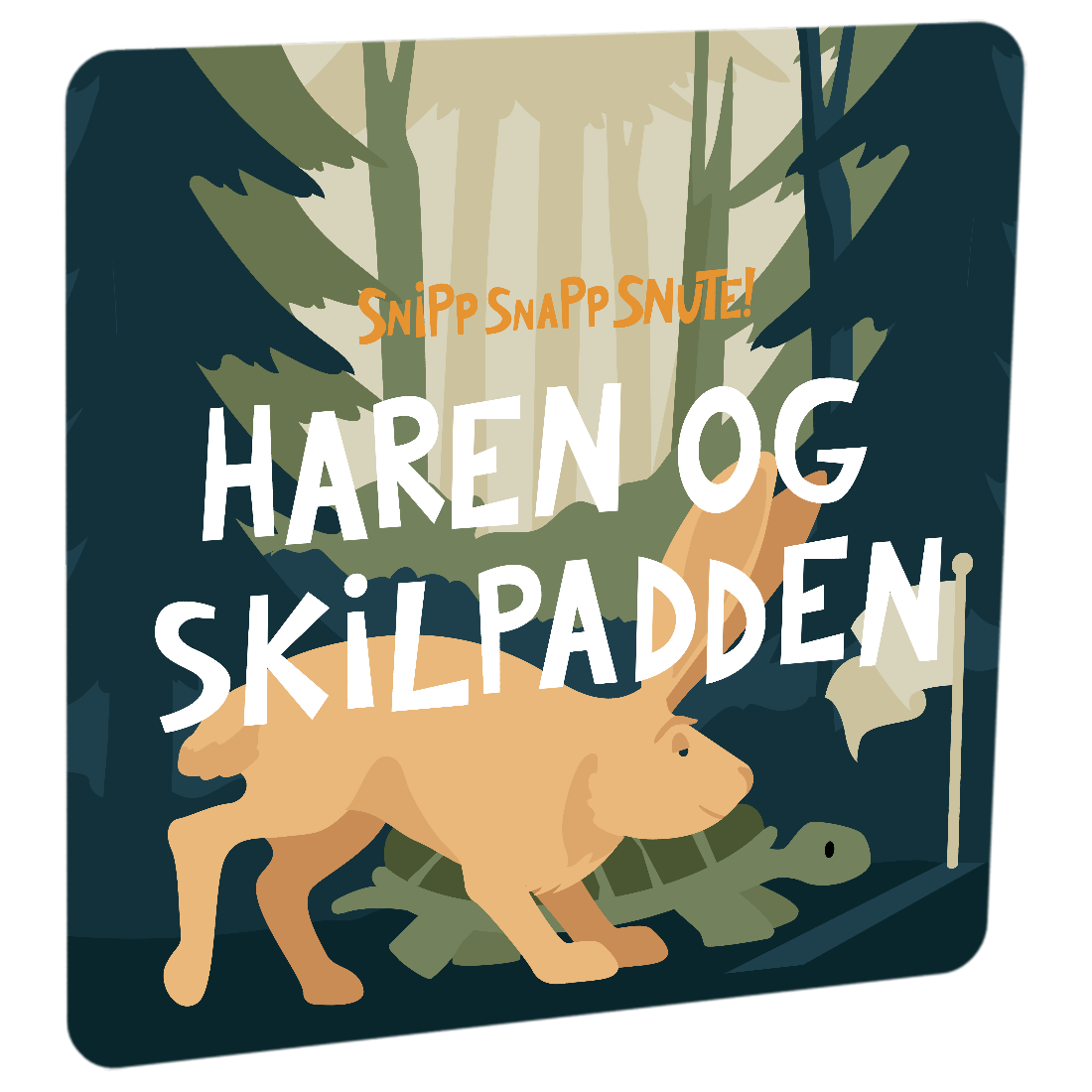 Haren og Skilpadden av Snipp Snapp Snute