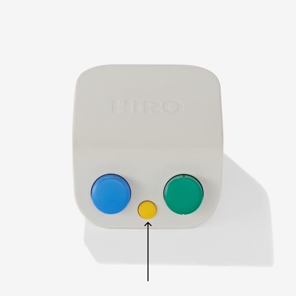 HiRO - Brukermanual - Trykk på gul knapp