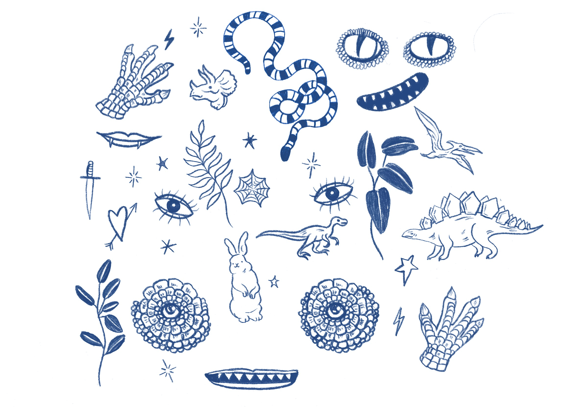 HiRO klistremerker av Esra Røise