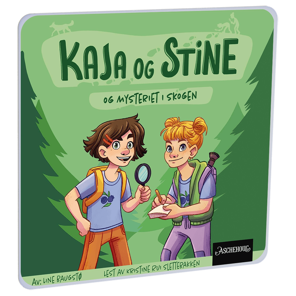 Kaja og Stine og mysteriet i skogen av Line Baugstø