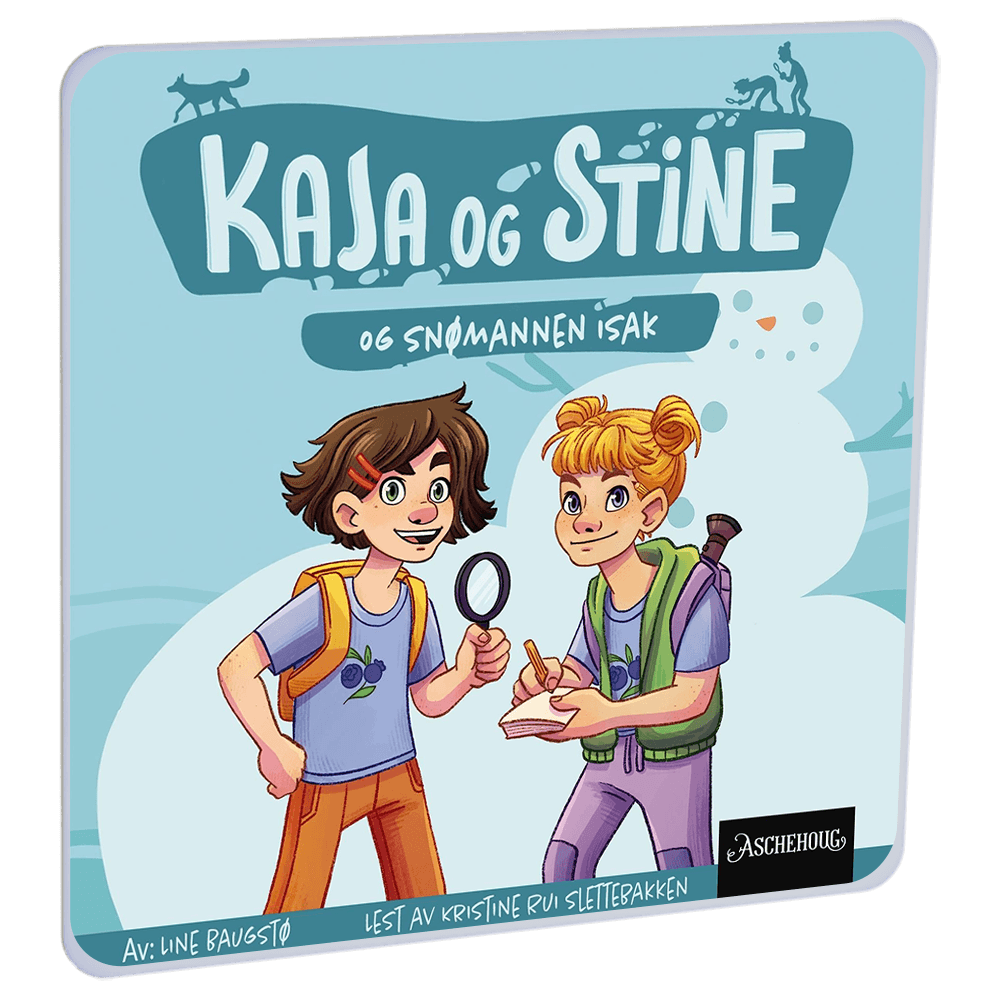 Kaja og Stine og snømannen Isak av Line Baugstø