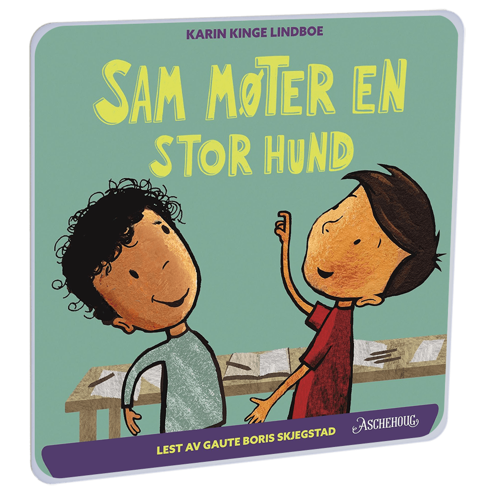 Sam møter en stor hund av Karin Kinge Lindboe