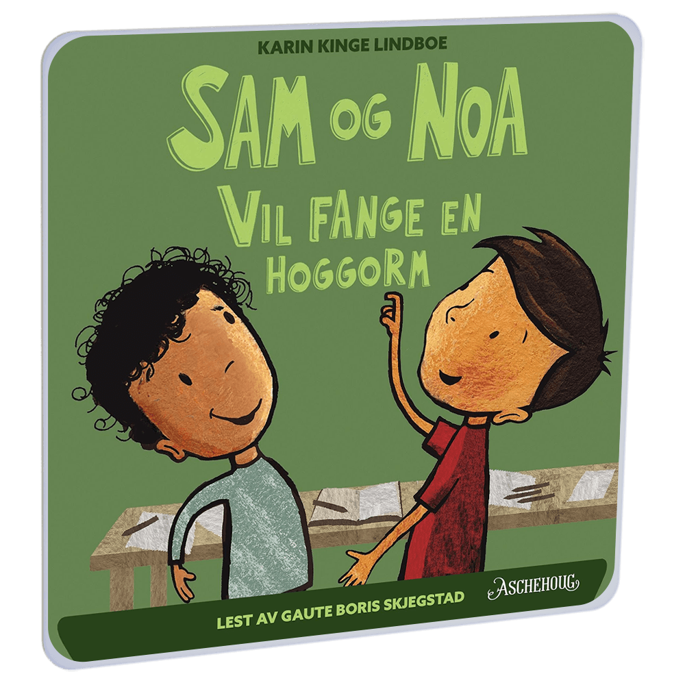 Sam og Noa vil fange en hoggorm av Karin Kinge Lindboe