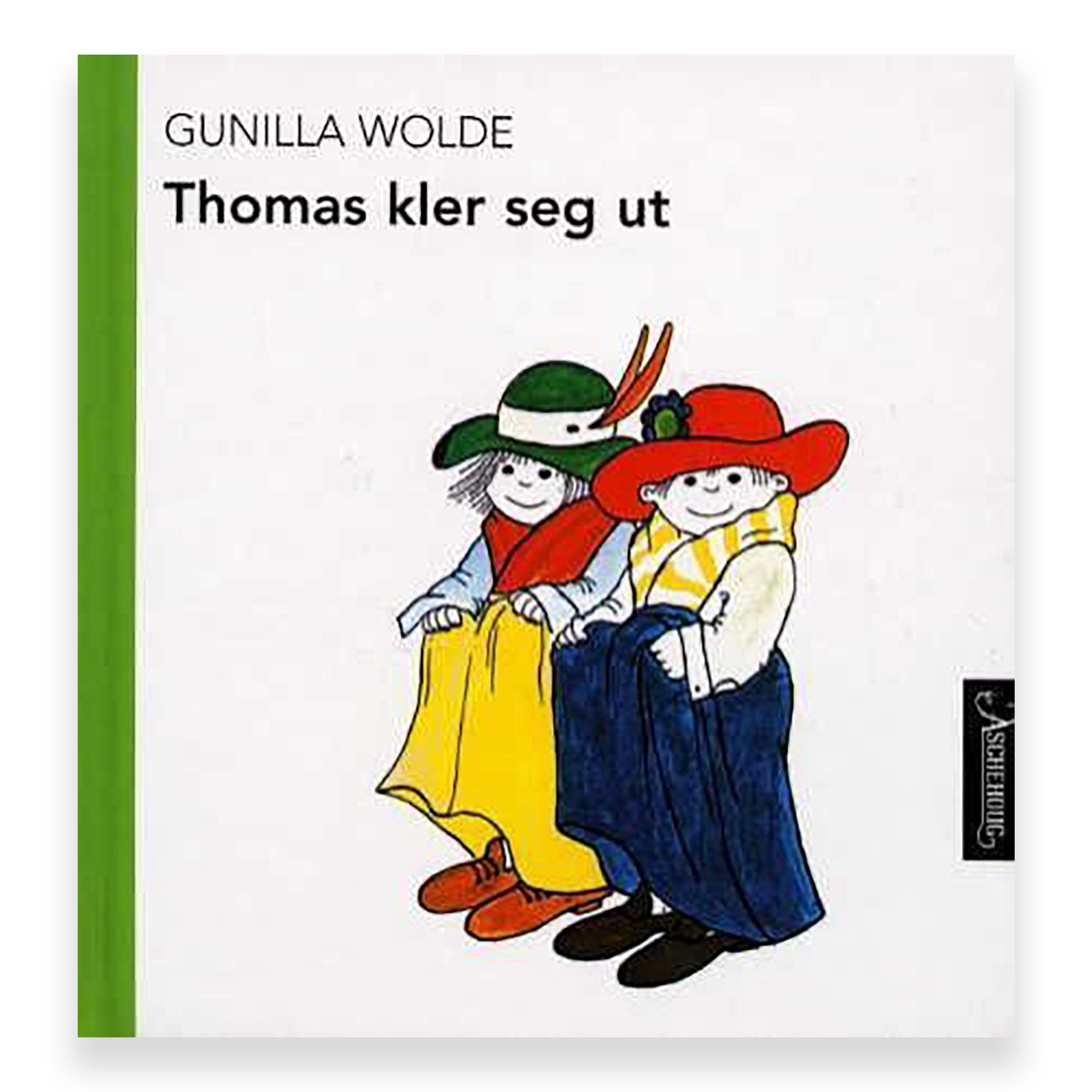 Thomas kler seg ut av Gunilla Wolde. Bok + Lydbok