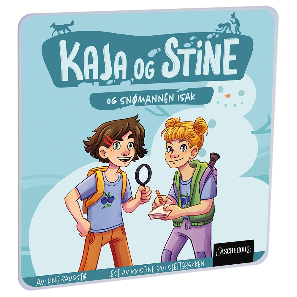 Kaja og Stine og snømannen Isak av Line Baugstø