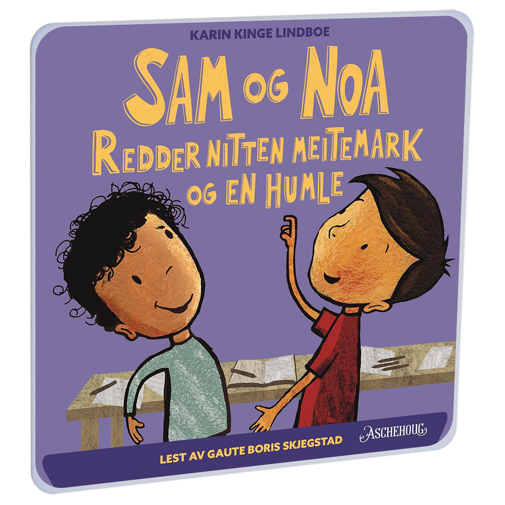Sam og Noa redder nitten meitemark og en humle av Karin Kinge Lindboe