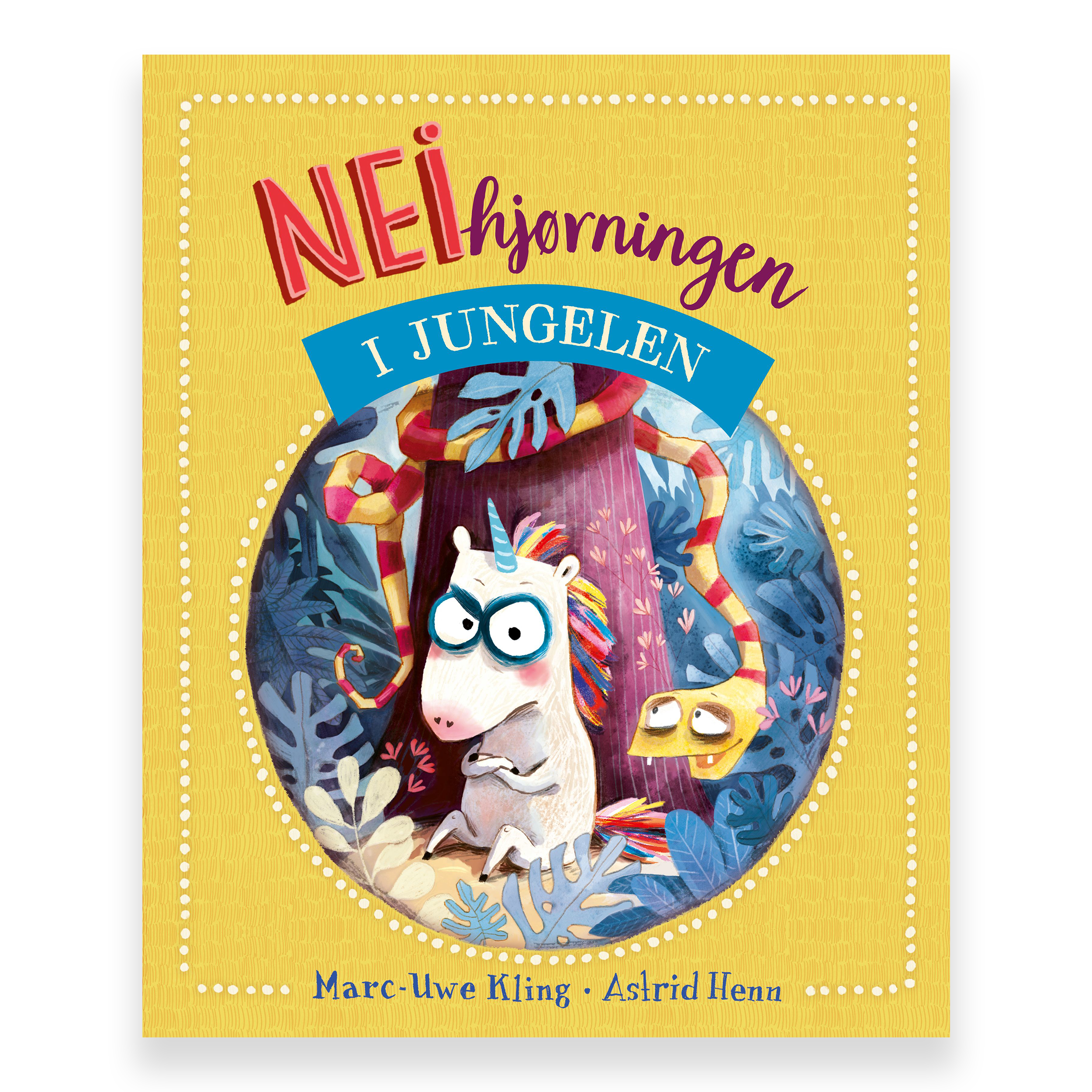 Neihjørningen i jungelen av Marc-Uwe Kling. Bok + Lydbok
