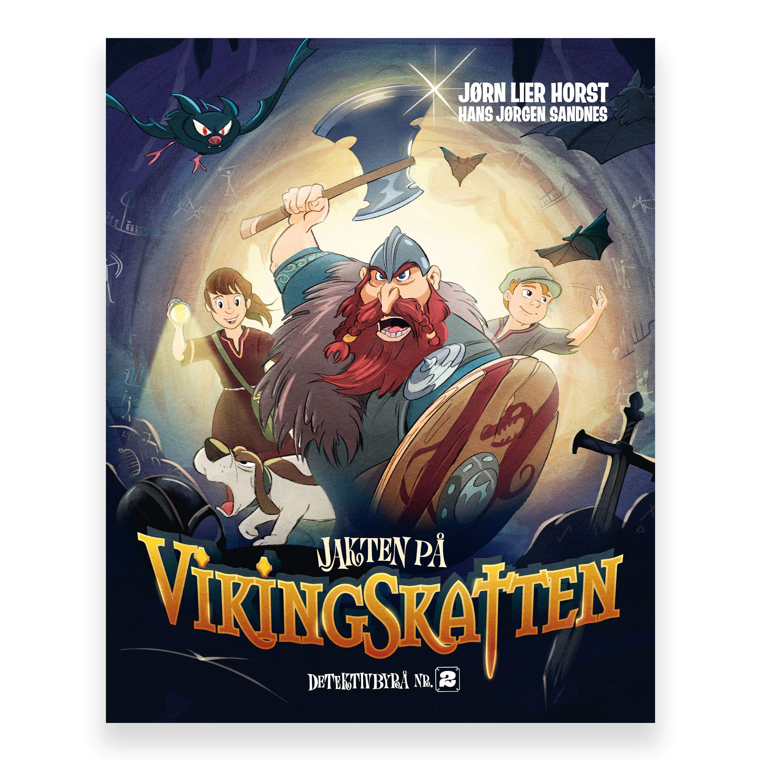 Jakten på vikingskatten. Bok + Lydbok