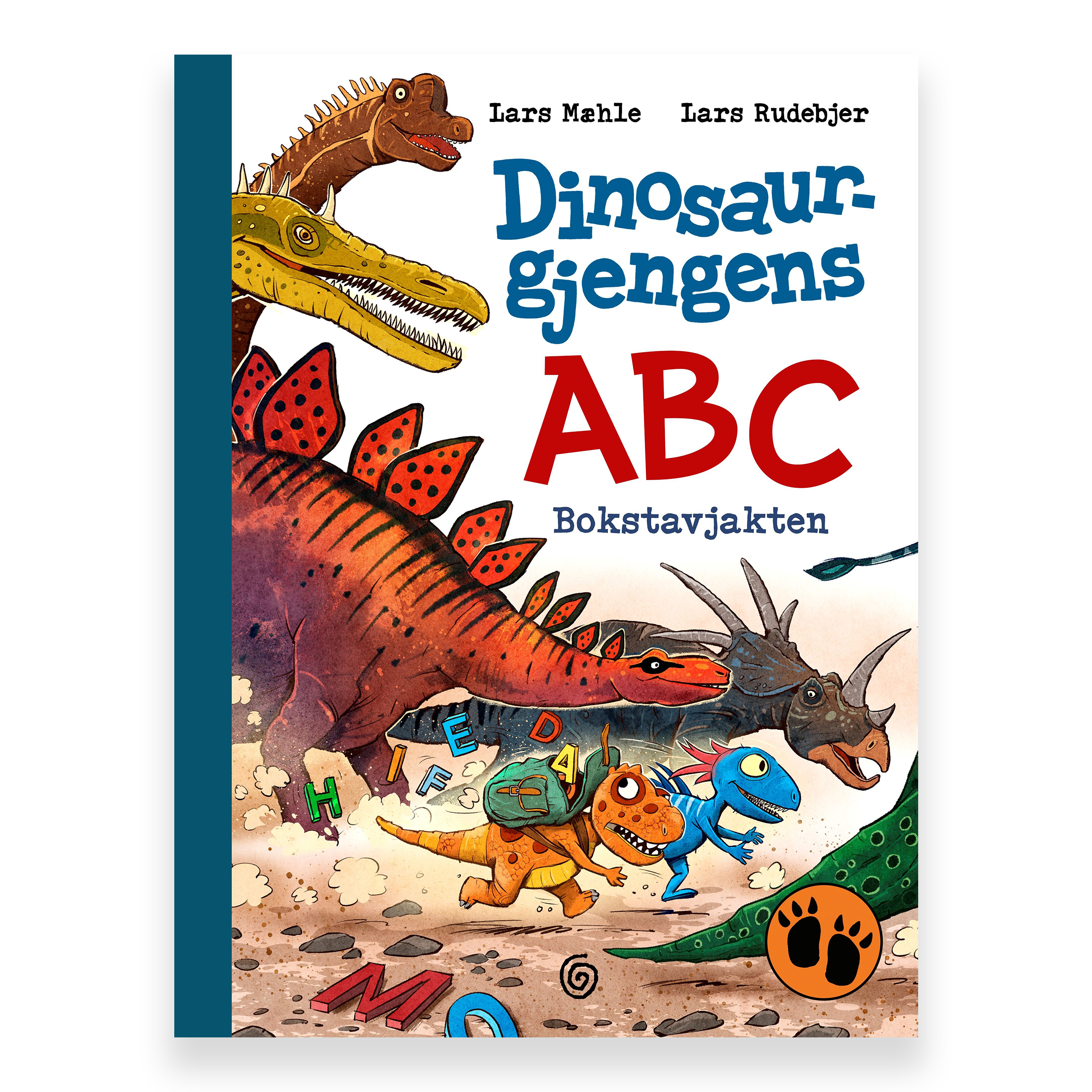 Dinosaurgjengens ABC av Lars Mæhle. Bok + Lydbok