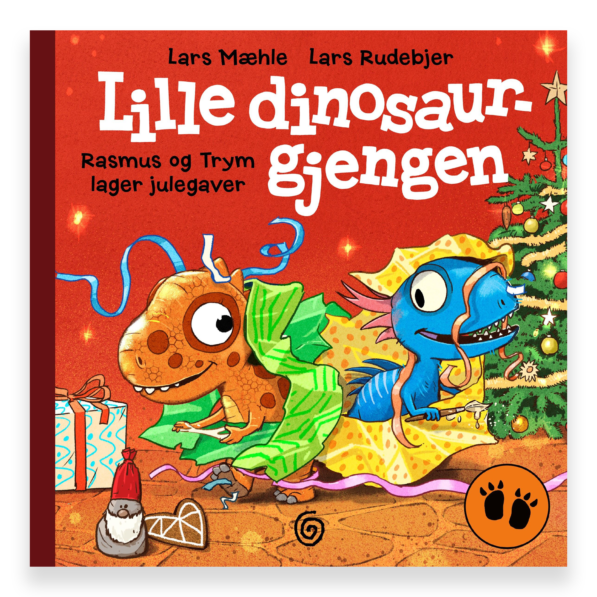 Rasmus og Trym lager julegaver av Lars Mæhle. Bok + Lydbok