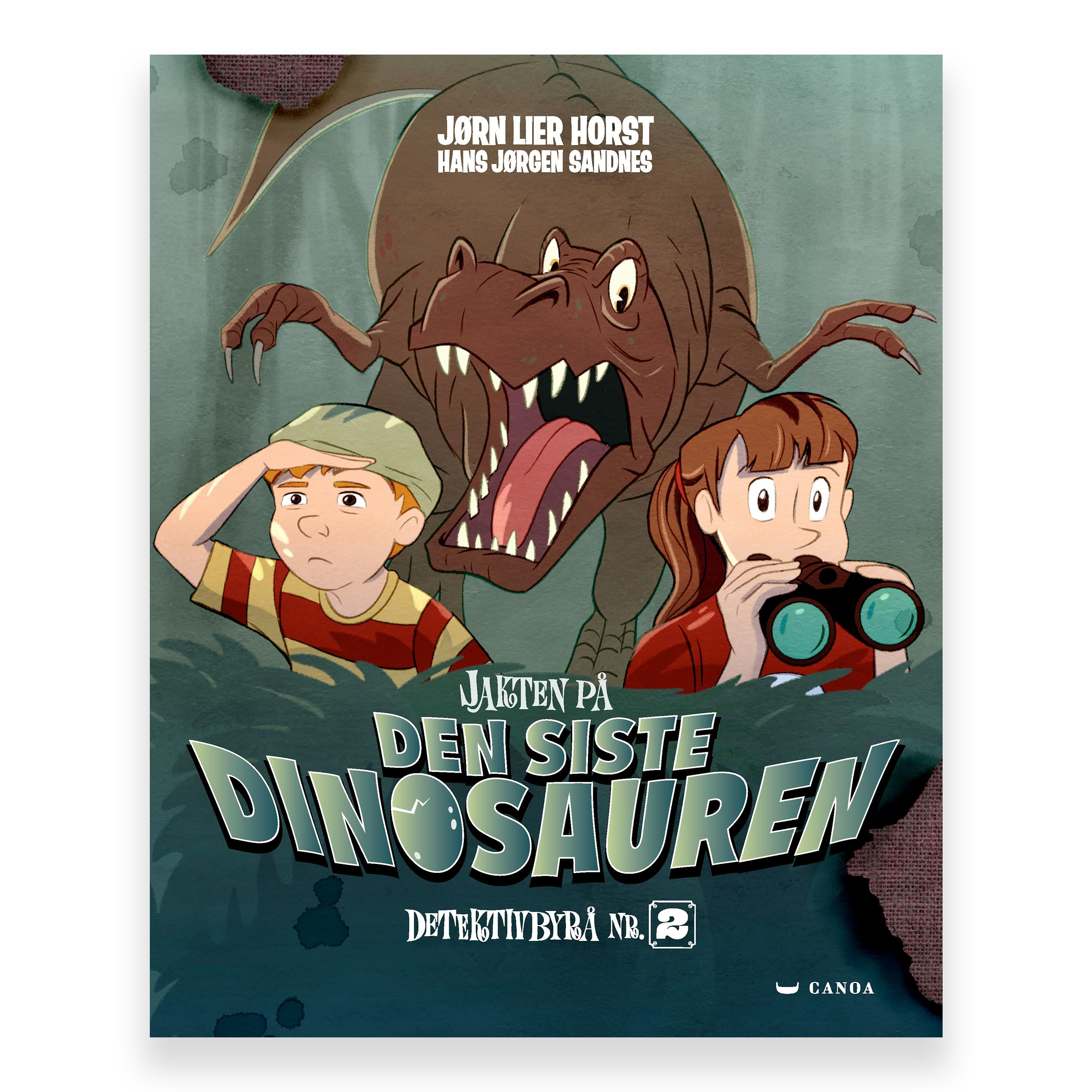 Detektivbyrå nr. 2: Jakten på den siste dinosauren. Bok + Lydbok