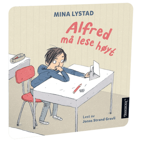 Alfred må lese høyt av Mina Lystad – Lydbok til HiRO, norsk høyttaler uten skjerm