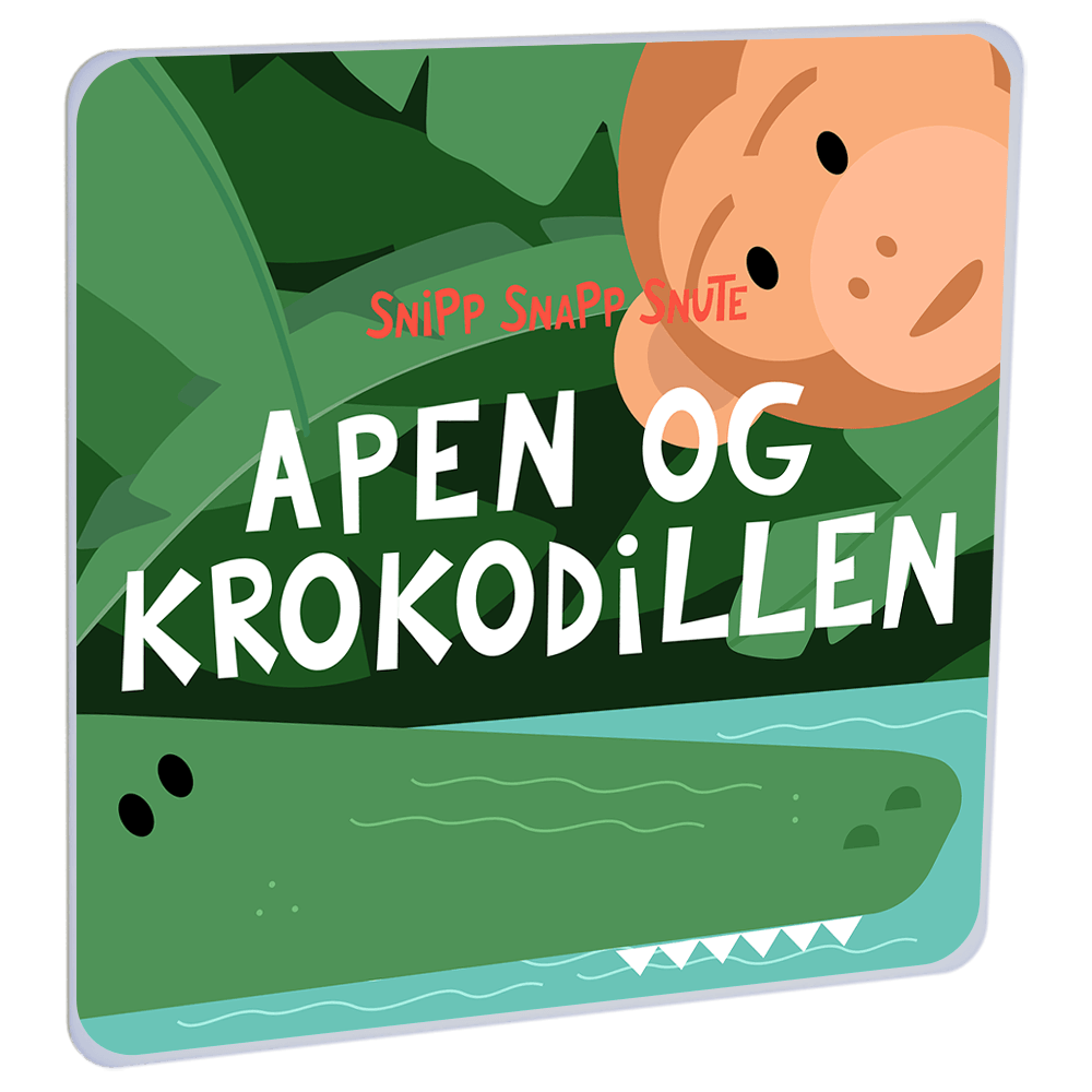 Apen og krokodillen av Snipp Snapp Snute