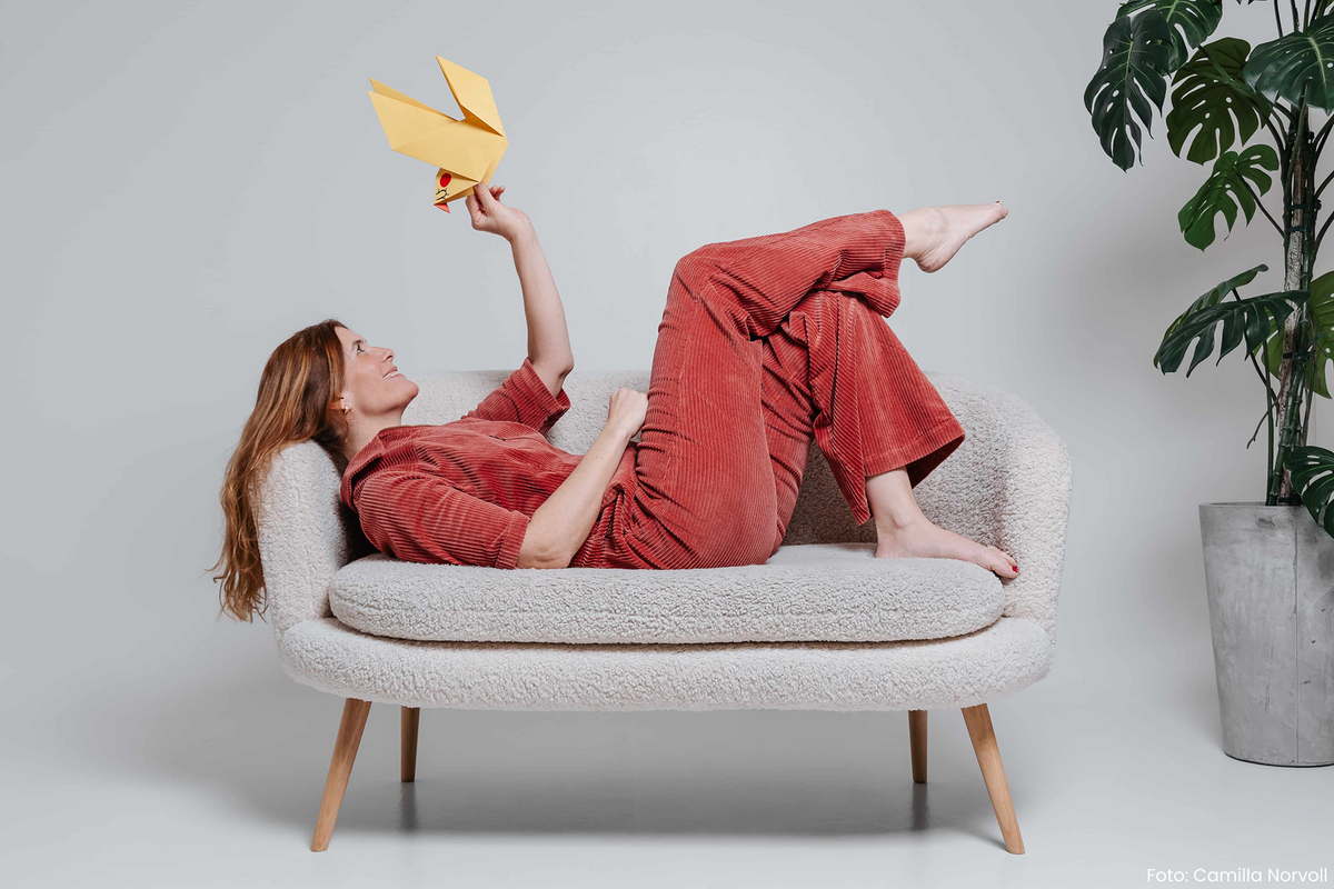 Artist Sigrun Loe Sparboe, foto av Camilla Norvoll