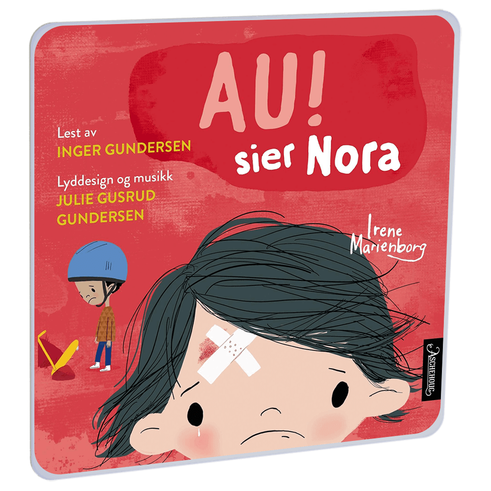 Au! sier Nora av Irene Marienborg – Lydbok til HiRO, norsk høyttaler uten skjerm