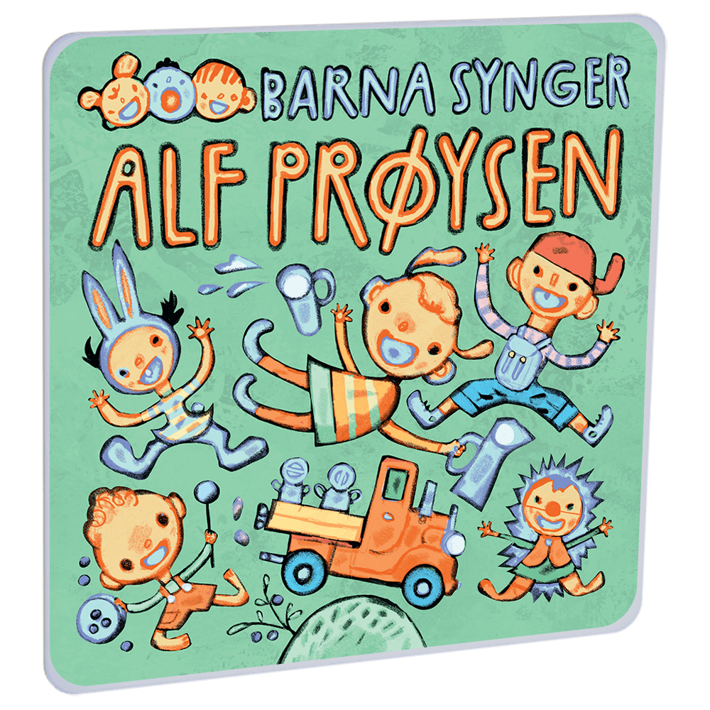 Barna Synger Alf Prøysen | Barnemusikk på HiRO norsk høyttaler uten skjerm