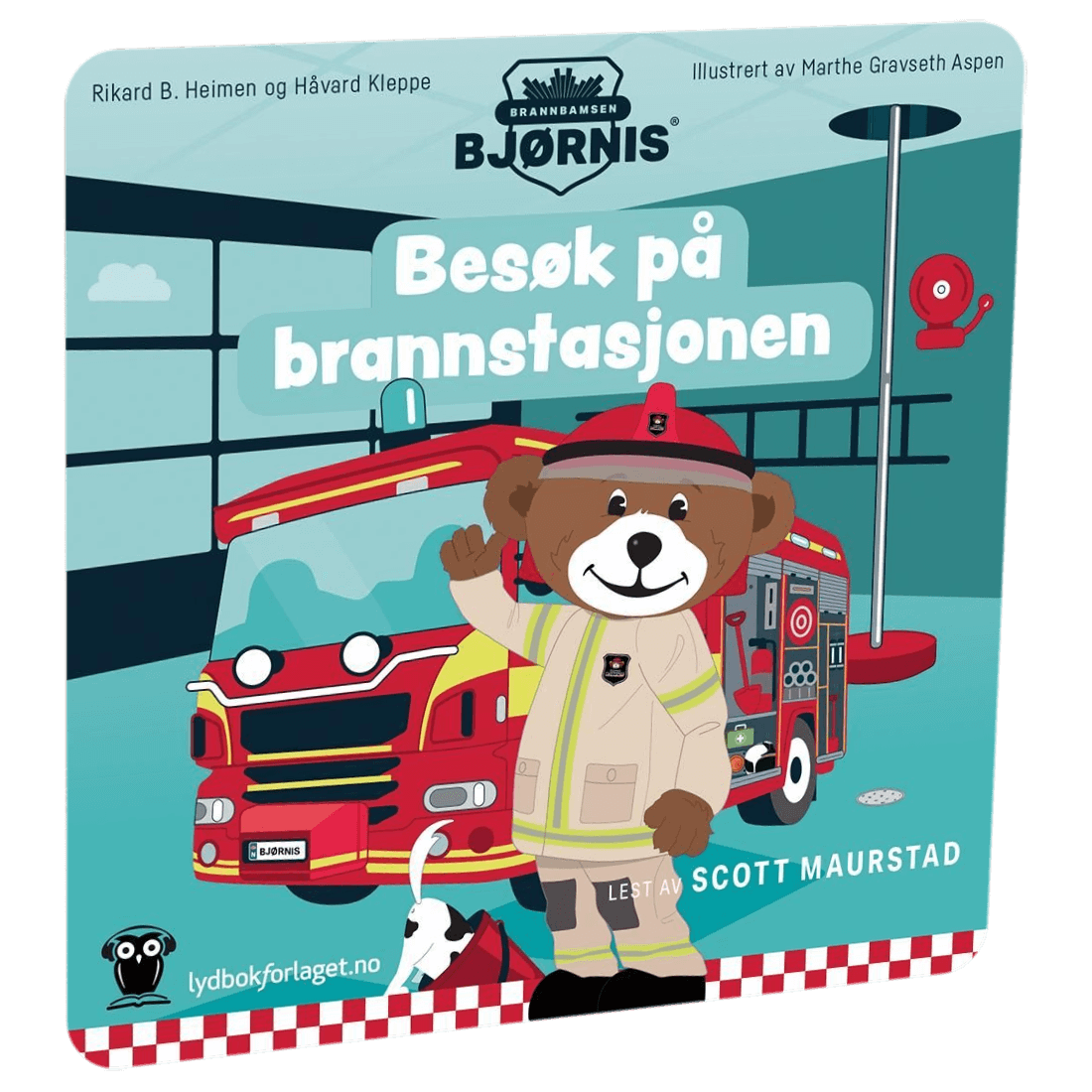 Bjørnis: Besøk på brannstasjonen av Rikard B. Heimen | HiRO norsk høyttaler for barn