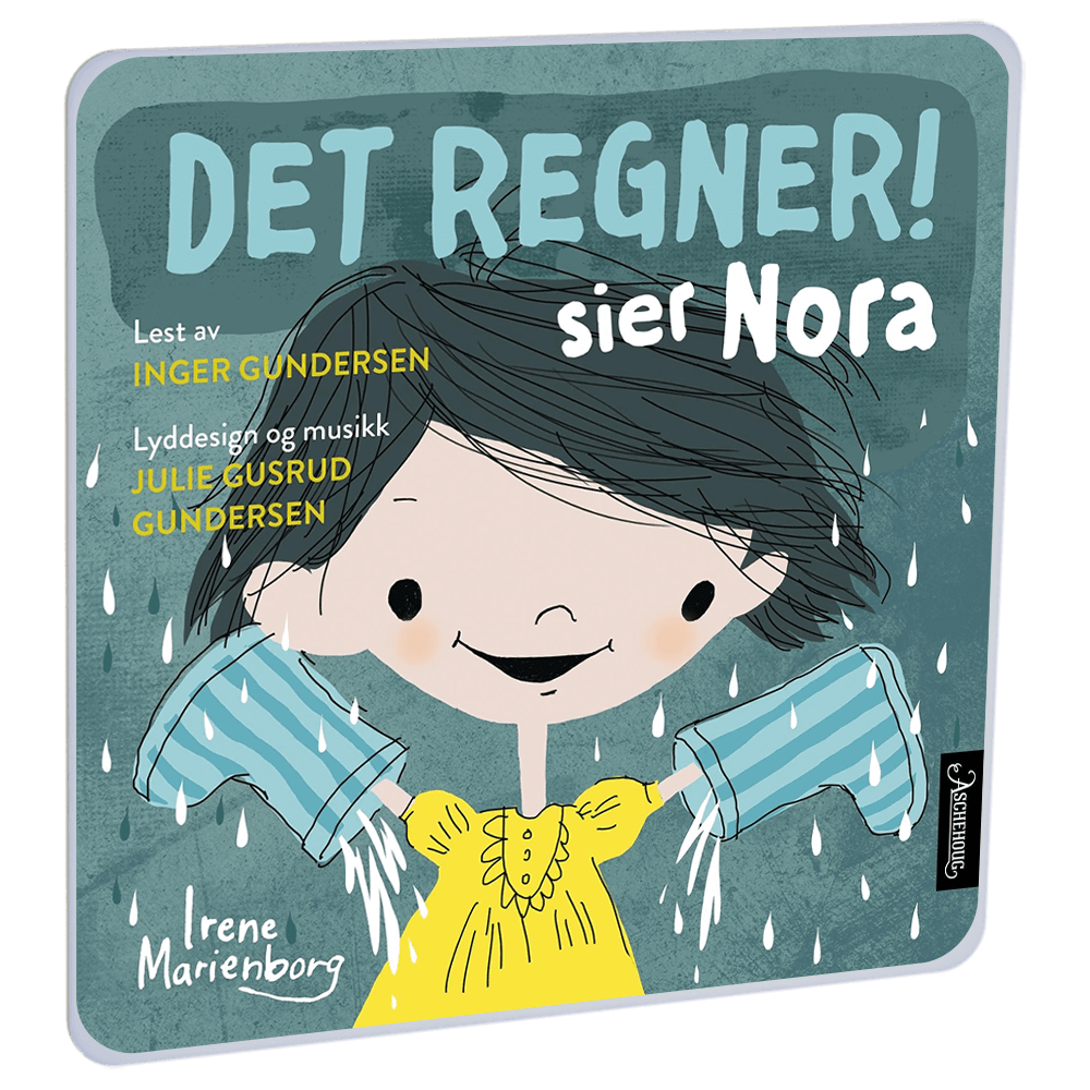 Det regner! sier Nora av Irene Marienborg – Lydbok til HiRO, norsk høyttaler uten skjerm