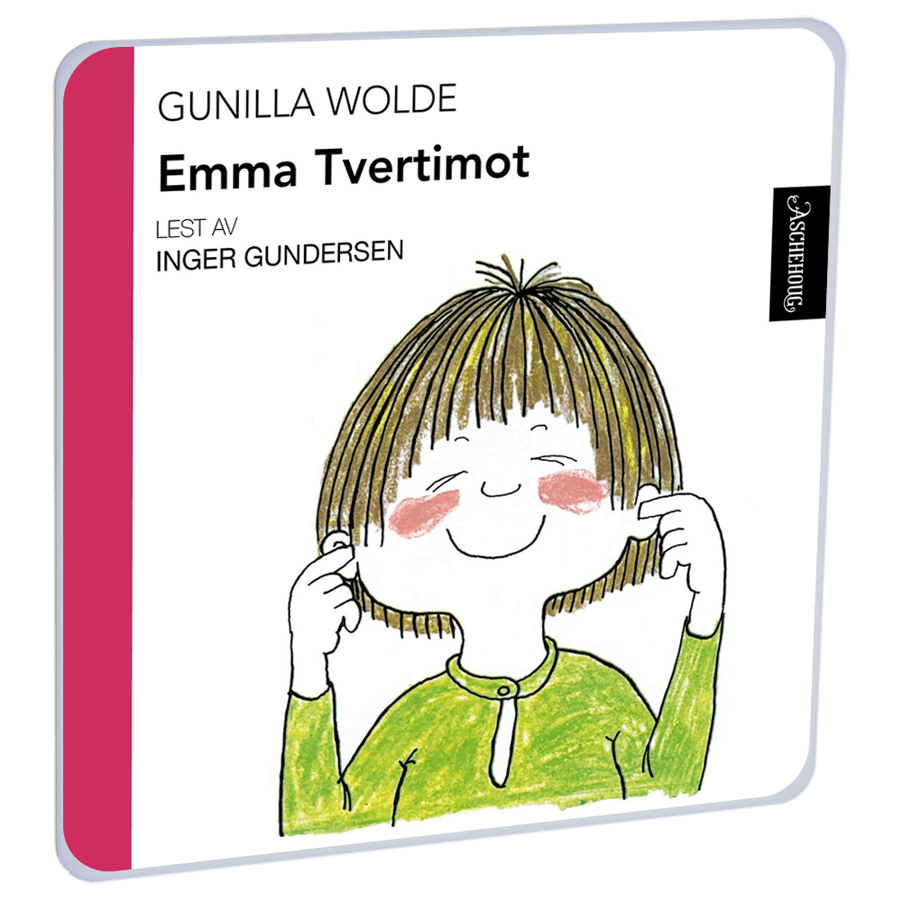 Emma Tvertimot av Gunilla Wolde – Lydbok til HiRO, norsk høyttaler uten skjerm