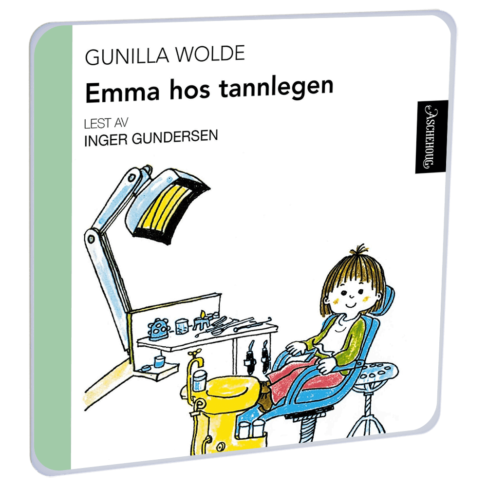 Emma hos tannlegen av Gunilla Wolde – Lydbok til HiRO, norsk høyttaler uten skjerm