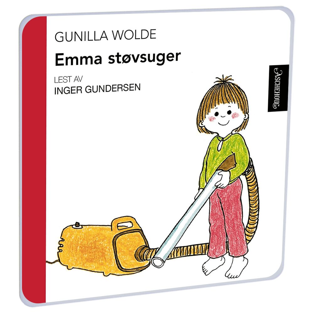 Emma støvsuger av Gunilla Wolde – Lydbok til HiRO, norsk høyttaler uten skjerm
