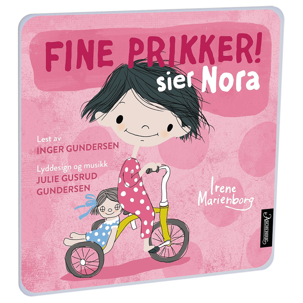 Fine prikker! sier Nora av Irene Marienborg – Lydbok til HiRO, norsk høyttaler uten skjerm