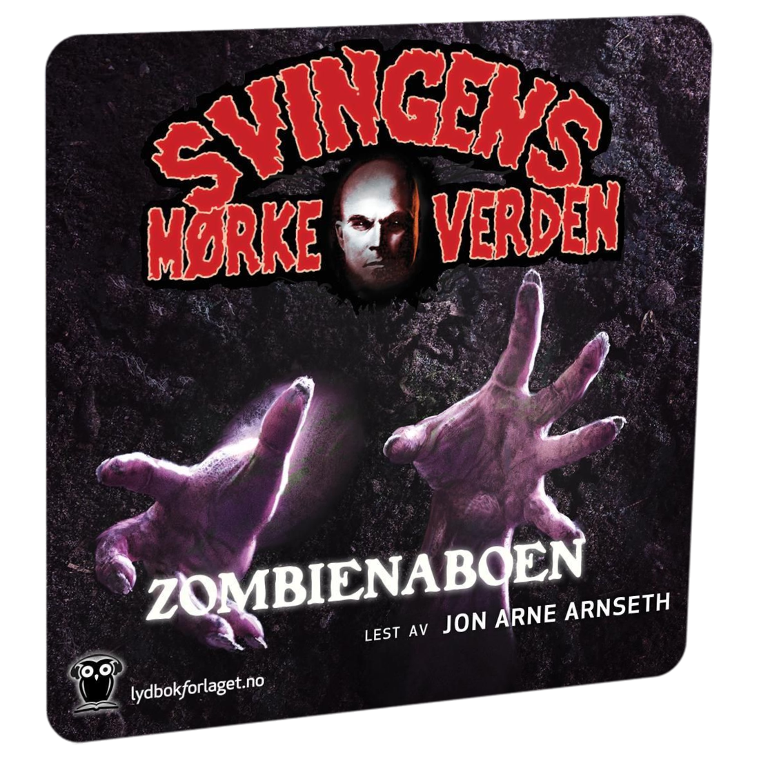 Zombienaboen av Arne Svingen Tilgjengelig på HiRO – norsk, skjermfri høyttaler for barn med musikk og fortellinger