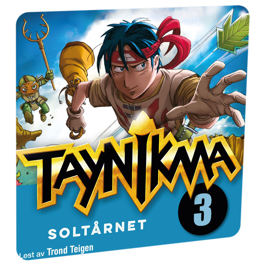 Taynikma: Soltårnet av Jan Kjær. Tilgjengelig på HiRO – norsk, skjermfri høyttaler for barn med musikk og fortellinger
