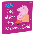 Jeg elsker deg, Mamma Gris! av Neville Astley Tilgjengelig på HiRO – norsk, skjermfri høyttaler for barn med musikk og fortellinger