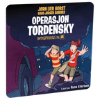 Detektivbyrå nr. 2: Operasjon Tordensky av Jørn Lier Horst. Tilgjengelig på HiRO – norsk, skjermfri høyttaler for barn med musikk og fortellinger