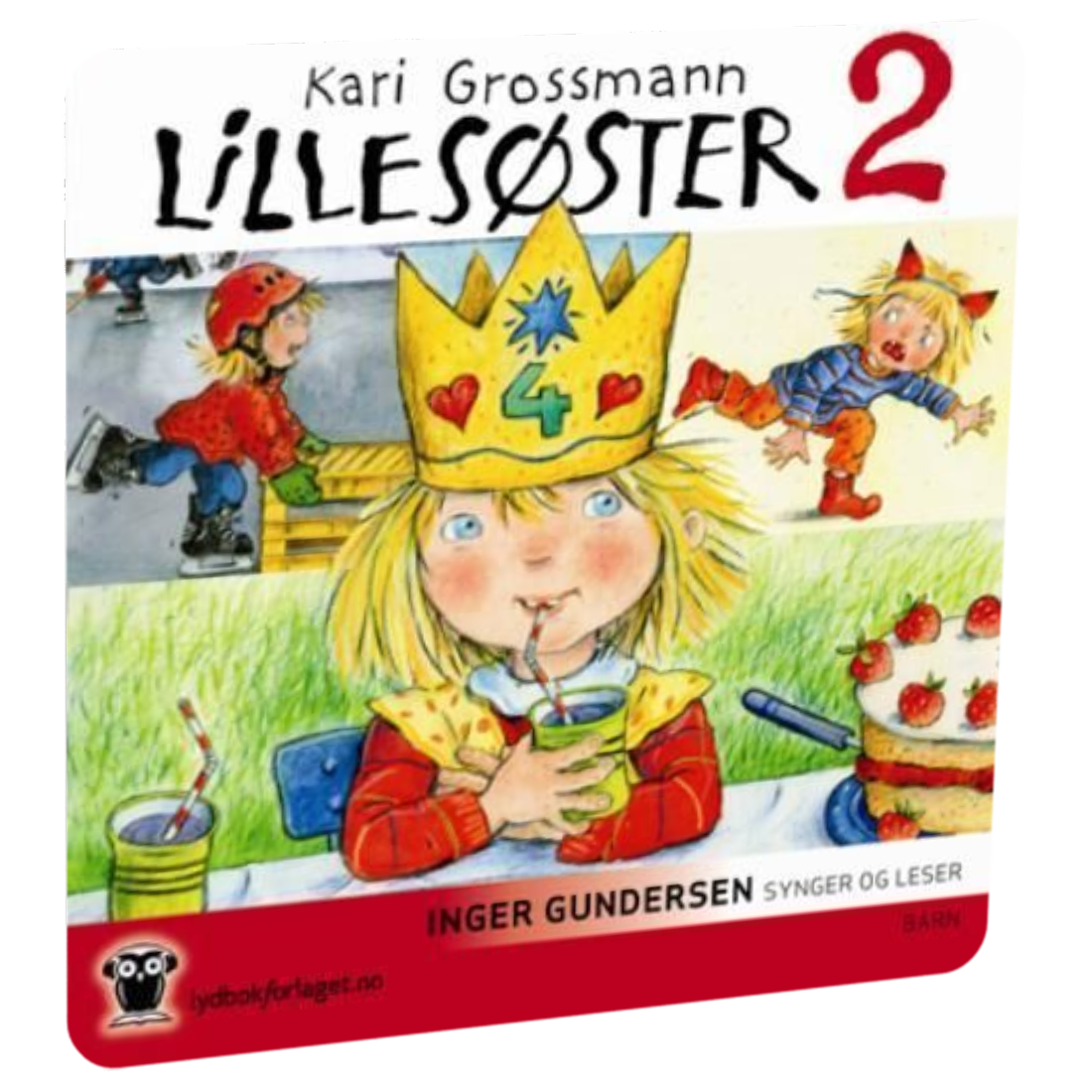 Lillesøster 2 av Kari Grossmann Tilgjengelig på HiRO – norsk, skjermfri høyttaler for barn med musikk og fortellinger