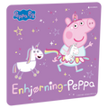 Enhjørning-Peppa av Lauren Holowaty. Tilgjengelig på HiRO – norsk, skjermfri høyttaler for barn med musikk og fortellinger