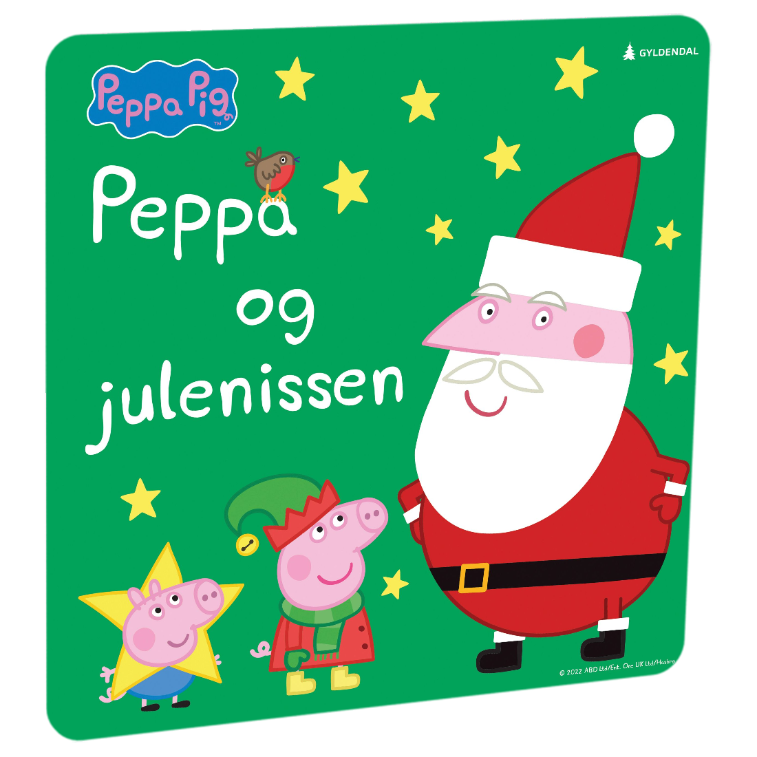 Peppa og julenissen av Lauren Holowaty Tilgjengelig på HiRO – norsk, skjermfri høyttaler for barn med musikk og fortellinger