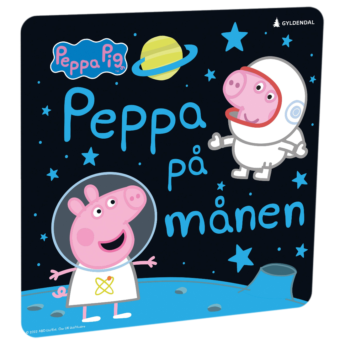 Peppa på månen av Lauren Holowaty Tilgjengelig på HiRO – norsk, skjermfri høyttaler for barn med musikk og fortellinger