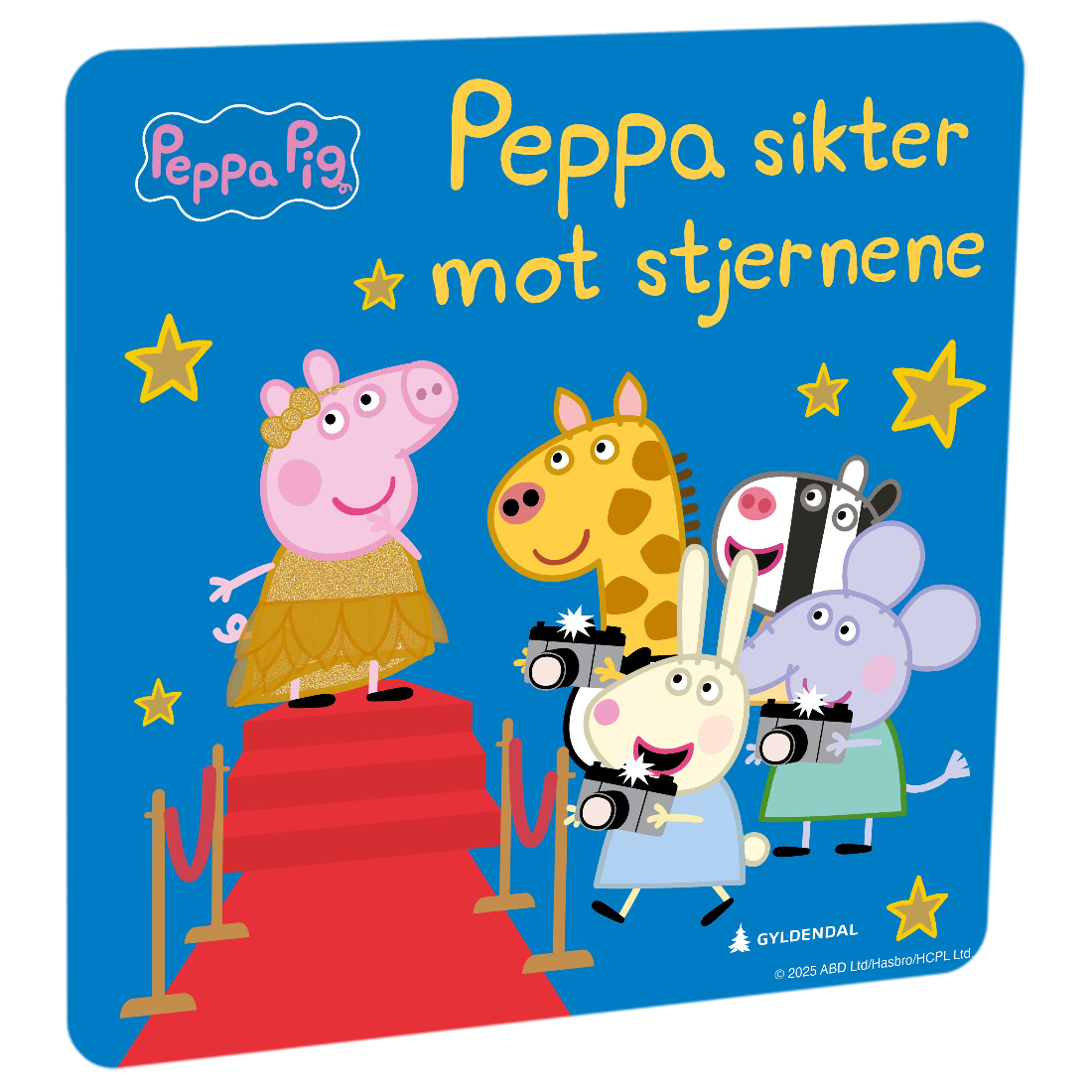 Peppa sikter mot stjernene av Lauren Holowaty Tilgjengelig på HiRO – norsk, skjermfri høyttaler for barn med musikk og fortellinger