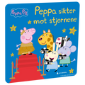 Peppa sikter mot stjernene av Lauren Holowaty Tilgjengelig på HiRO – norsk, skjermfri høyttaler for barn med musikk og fortellinger