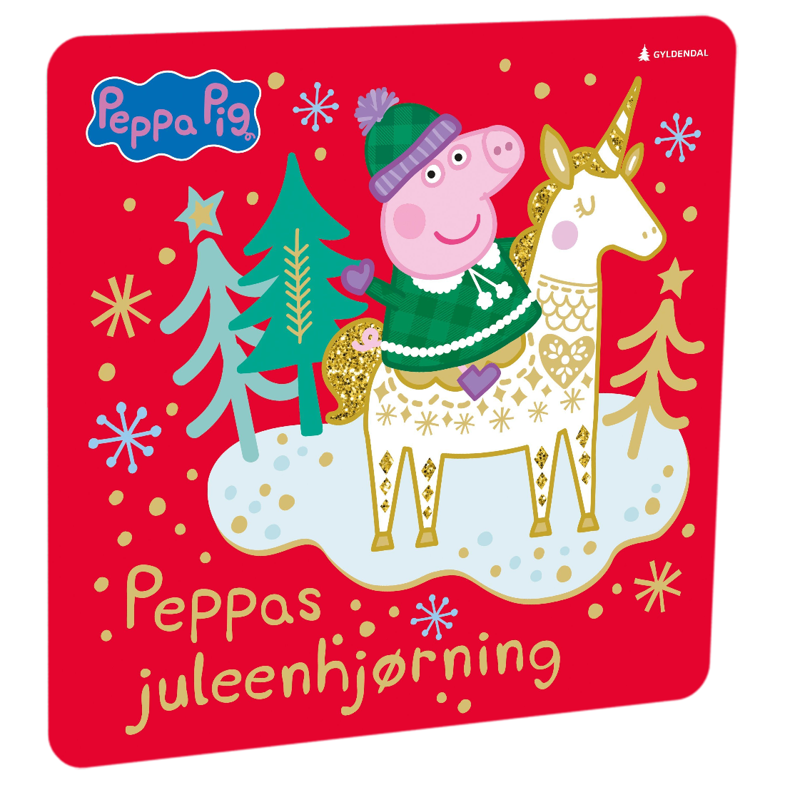 Peppas juleenhjørning av Lauren Holowaty
