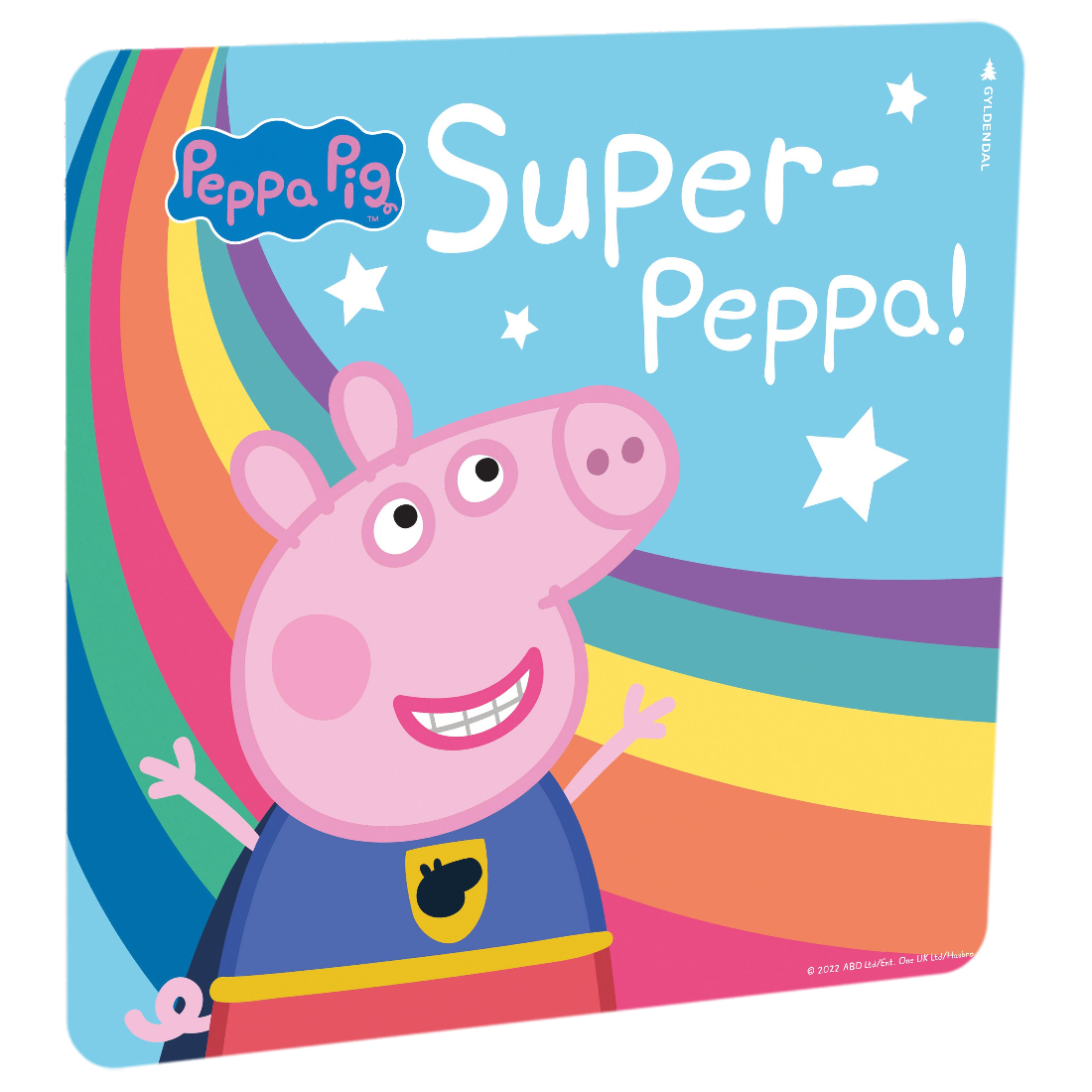 Super-Peppa! av Lauren Holowaty Tilgjengelig på HiRO – norsk, skjermfri høyttaler for barn med musikk og fortellinger