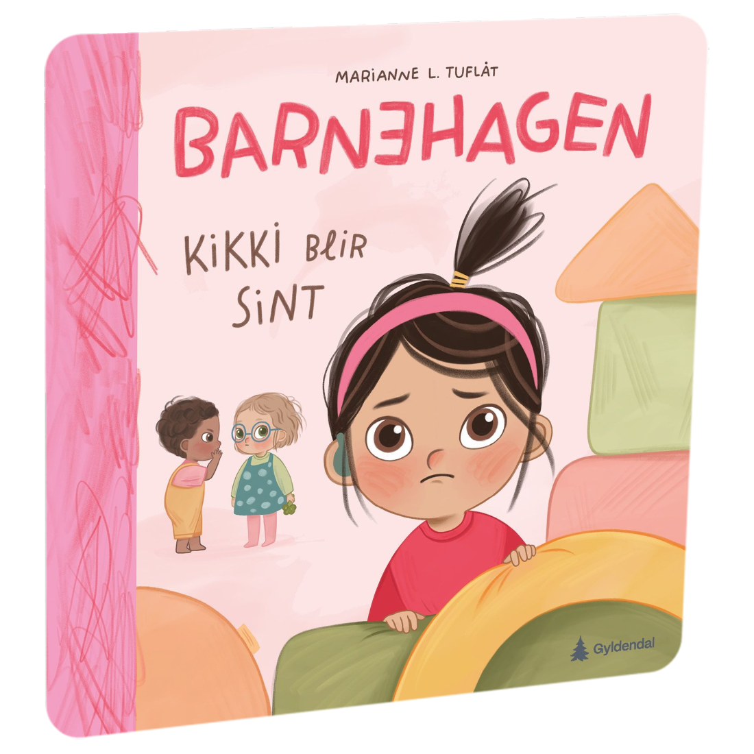 Kikki blir sint. Tilgjengelig på HiRO – norsk, skjermfri høyttaler for barn med musikk og fortellinger